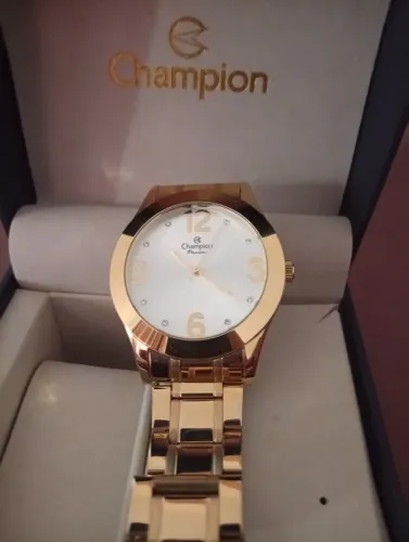 Relógio de pulso Champion dourado feminino
