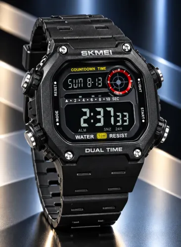 Relógio de pulso Skmei Digital 2126 Preto PROVA D'ÁGUA Novo