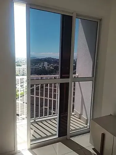 Vicente de Carvalho - Apartamento à venda com 2 quartos - andar alto -Sol da manhã