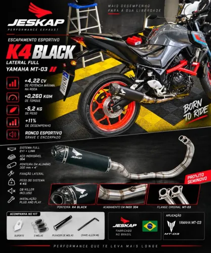 Escap. Jeskap Full Inox - MT-03