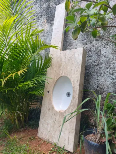Bancada para banheiro mármore