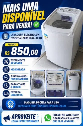 Lavadora Electrolux 11kg