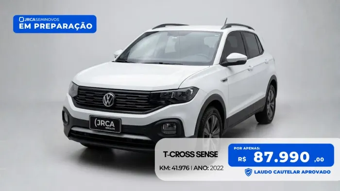Volkswagen T-Cross Sense 1.0 TSI Flex 5P Aut. 2022