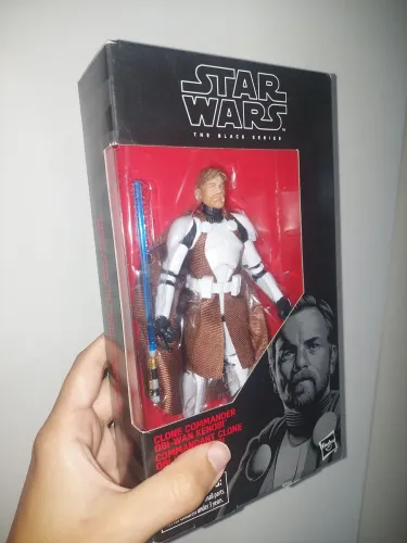 Obi-wan Kenobi star wars the black series clone wars commander obiwan obi wan