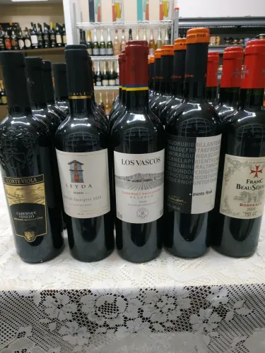 Lote de vinho 35 garrafas