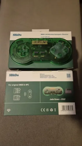 Controle Super Nintendo 8bitdo 