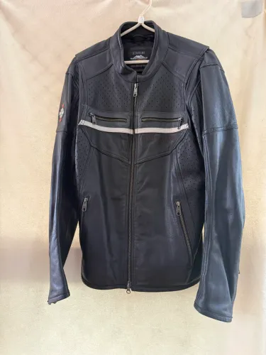 Jaqueta Harley Davidson HD couro legítimo original