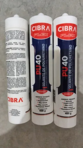 Selante Pu 40 Branco 400 Gr - Cibra