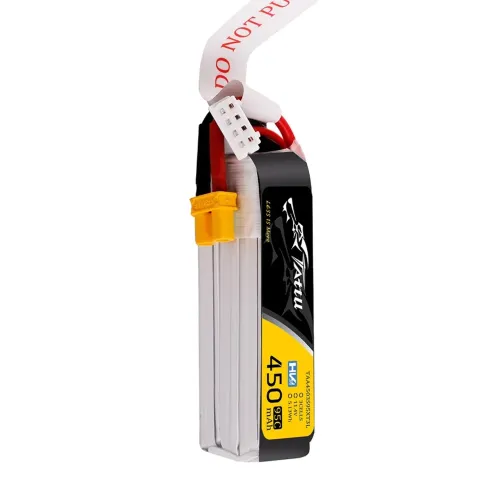 Tattu 450mAh 3s 95C 11.4V Lipo With XT30 Plug - Long Pack