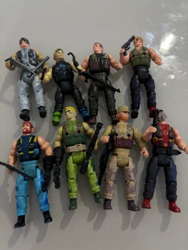 Coleção original 1980 Gulliver - S.o.s. Commandos