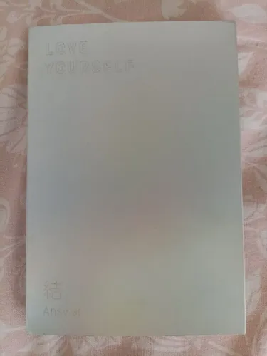 Vendo álbum oficial Love Yourself do BTS!
