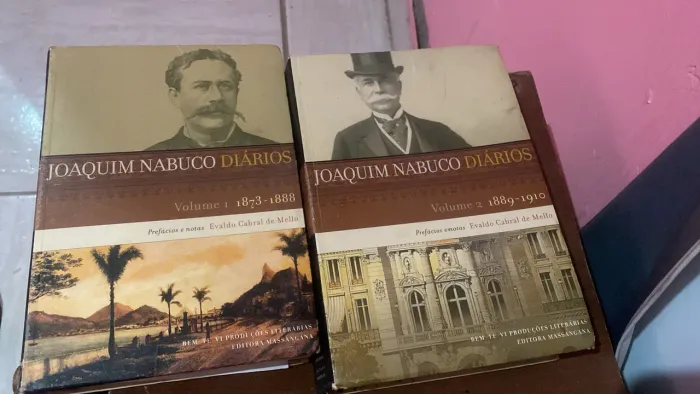 Joaquim Nabuco - Diários 2 Volumes Completos - 1ª Edição 2005 - Bem-te-vi
