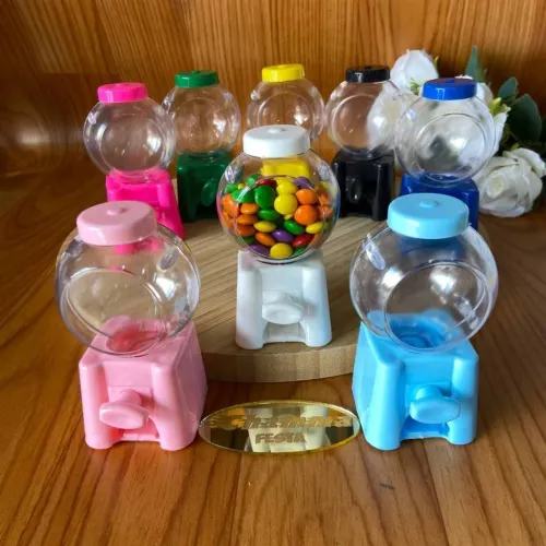 Mini baleiro candy machine quantidade variações  
