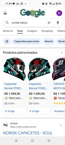 Capacete Norisk Tokio n60