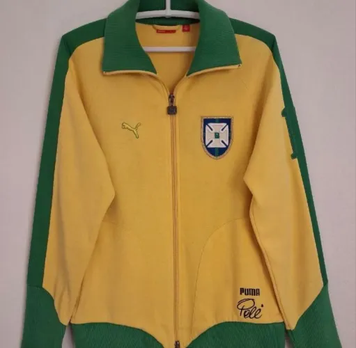 jaqueta brasil pelé vintage Puma