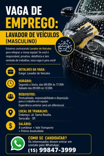 Vaga de emprego