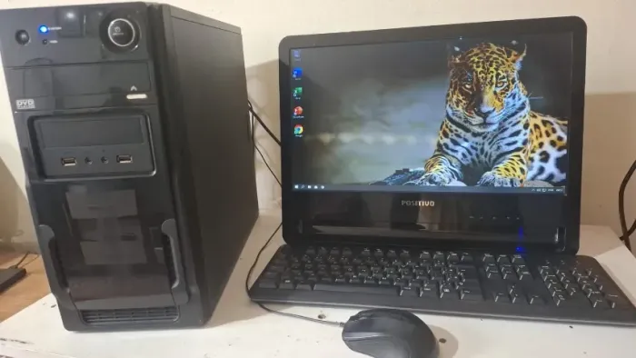 Computador Completo 3ª geração com SSD e Monitor 19 polegadas