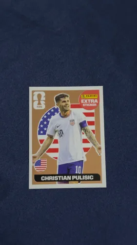 Figurinha extra copa 2026 - pulisic bronze