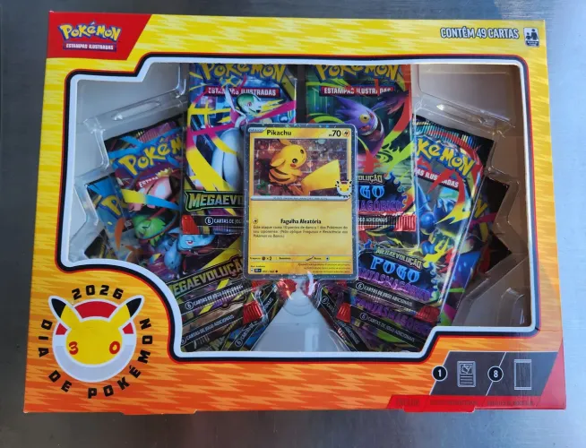 Coleção dia de Pokémon 2026