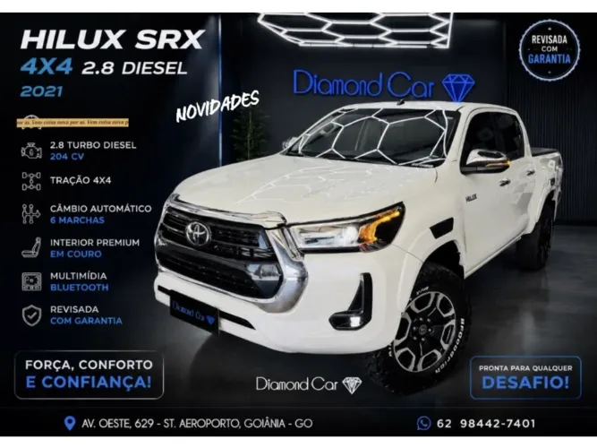 Toyota Hilux CD 4X4 2.8 Diesel Aut. 2021