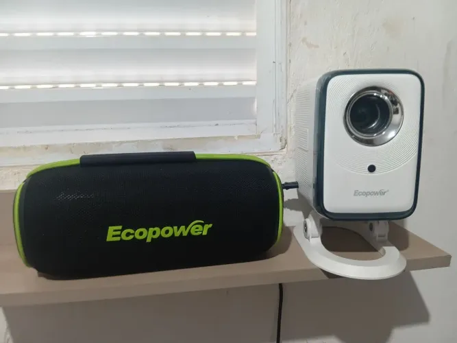 Projetor +caixa de som ecopowe
