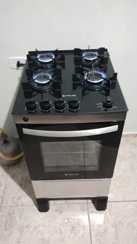 Lindo fogão inox(entrego)