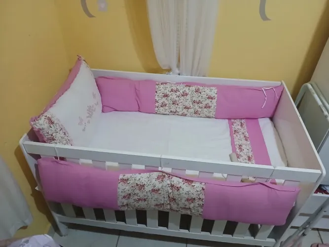 Berço com colchão 80 Reais Retirar madre germana 2 com urgência detalhes de uso