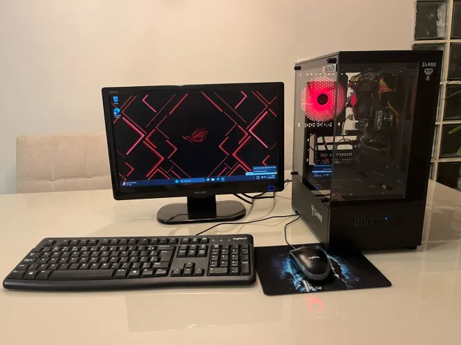 Pc gamer completo | Intel i3 | 8GB | SSD | aceito cartão