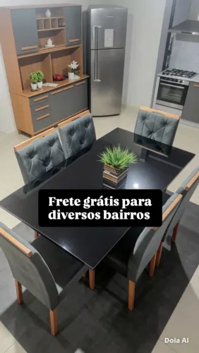 MESA DE JANTAR ACEITAMOS CARTÃO ENTREGA IMEDIATA GRÁTIS PARA DIVERSOS BAIRROS
