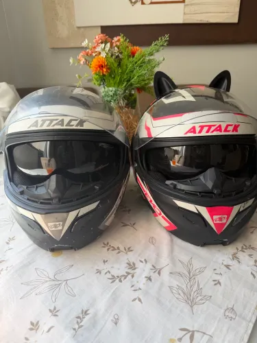 Capacete escomotiavel - Casal