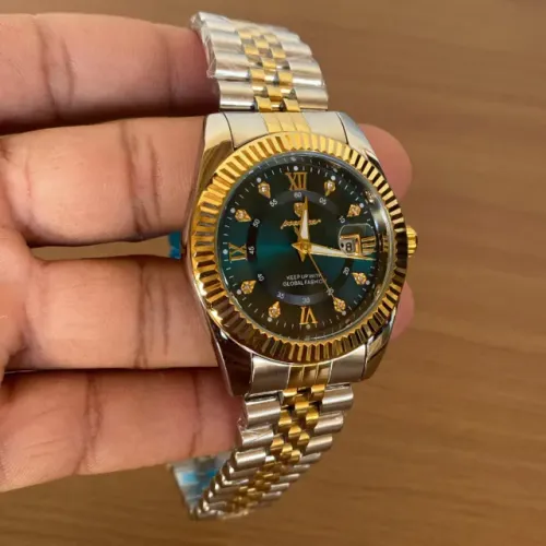 Relógio Masculino POEDAGAR Original - Elegante e Versátil - Cor Ouro Azul
