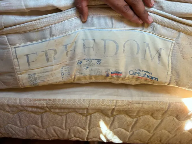 CAMA BOX CASAL ORTOBOM MOLAS ENSACADAS