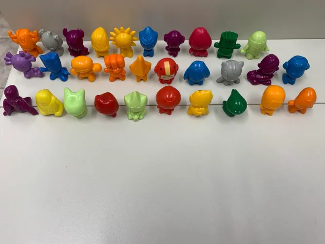 Gogos Crazy Bones - Lote com 30 unidades (originais Panini)