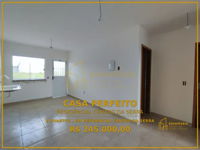 Casa prática no Residencial Centro da Serra: Aproveite o subsídio de R$ 20 mil!