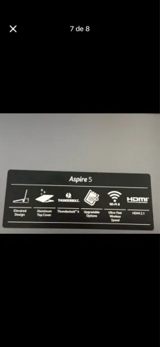? NOTEBOOK ACER ASPIRE 5 À VENDA ?