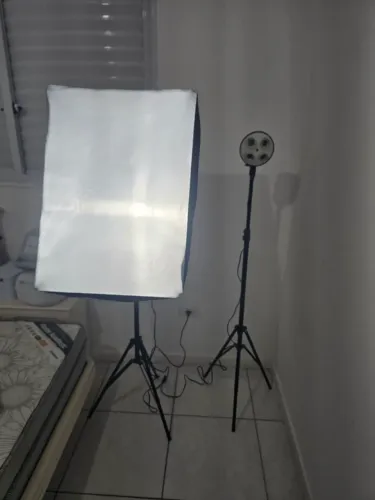 Kit iluminação softbox - estúdio fotográfico