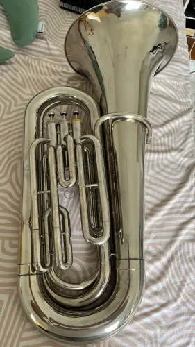 TUBA WERIL J310 PRATEADA