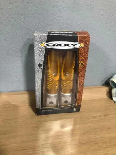 Pedaleiras douradas oxxy cb 600 hornet