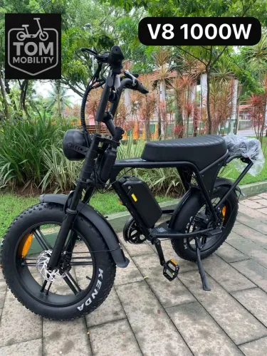 Bike Elétrica V8 V9 V29 Q9 H9 com 2 baterias