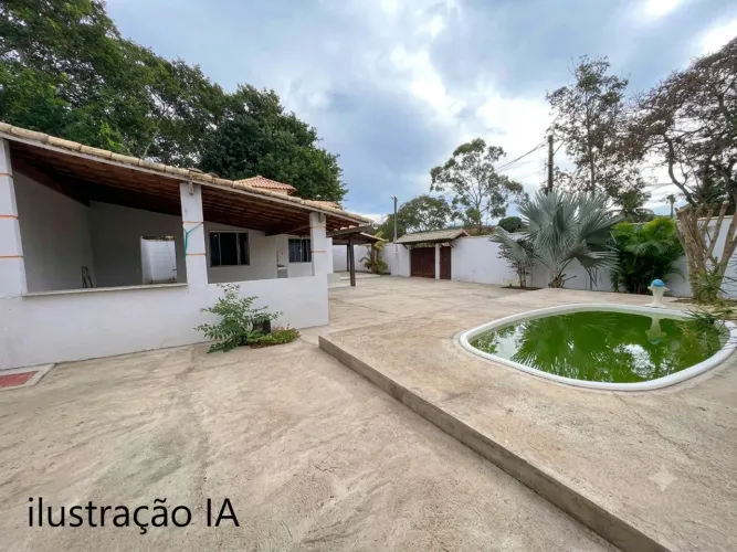 Casa para Venda em Saquarema, Verde Vale, 2 dormitórios, 1 suíte, 2 banheiros, 3 vagas