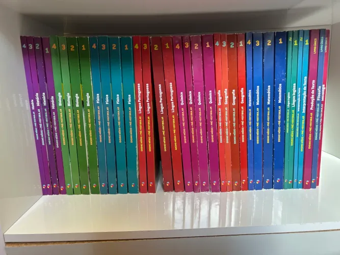 Livros Poliedro 2024 Vestibular/Ensino Médio - Completo/Pouco Uso