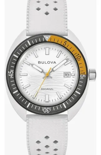 Relógio Bulova Snorkel Branco 