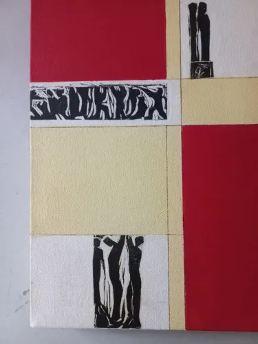 Pintura de Lyria Palombini - Quadro em óleo sobre tela