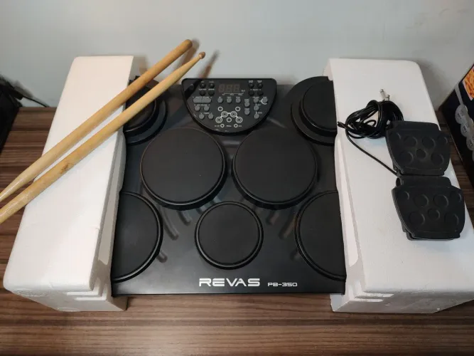 Bateria eletrônica revas PB 350