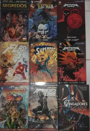 Coleção de quadrinhos (MARVEL | DC) - Capa Dura