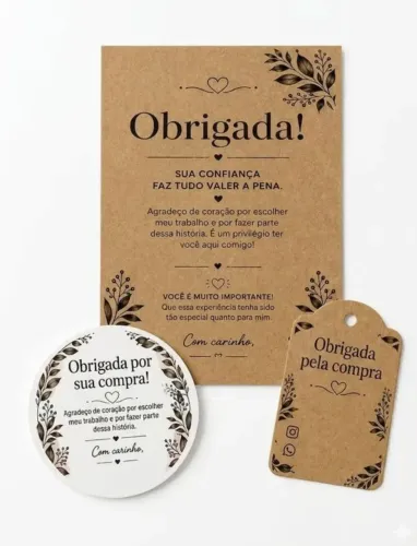 Kit Agradecimento