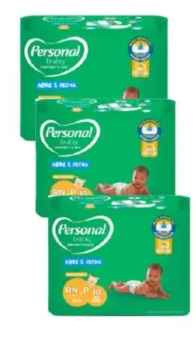 42 unidades  Fraldas Personal 