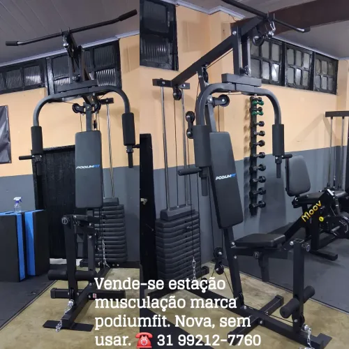 Estação musculação marca PODIUMFIT