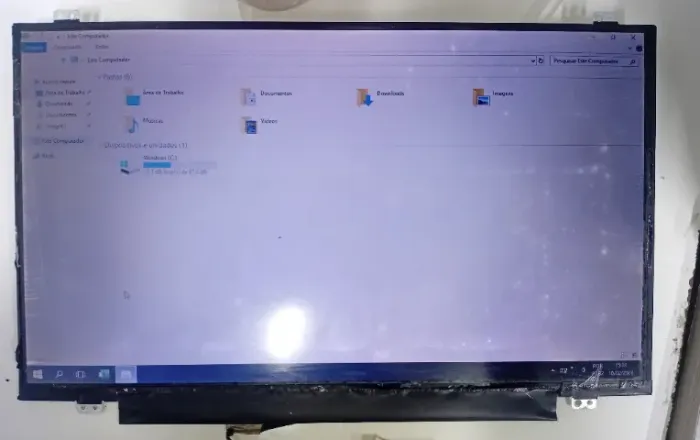 Tela led slim 30 pinos 14 polegadas para notebook - leia o anuncio