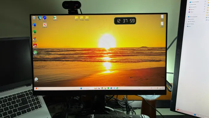 Monitor AOC 24G4 ips fullhd 180hz gamer novinho com garantia